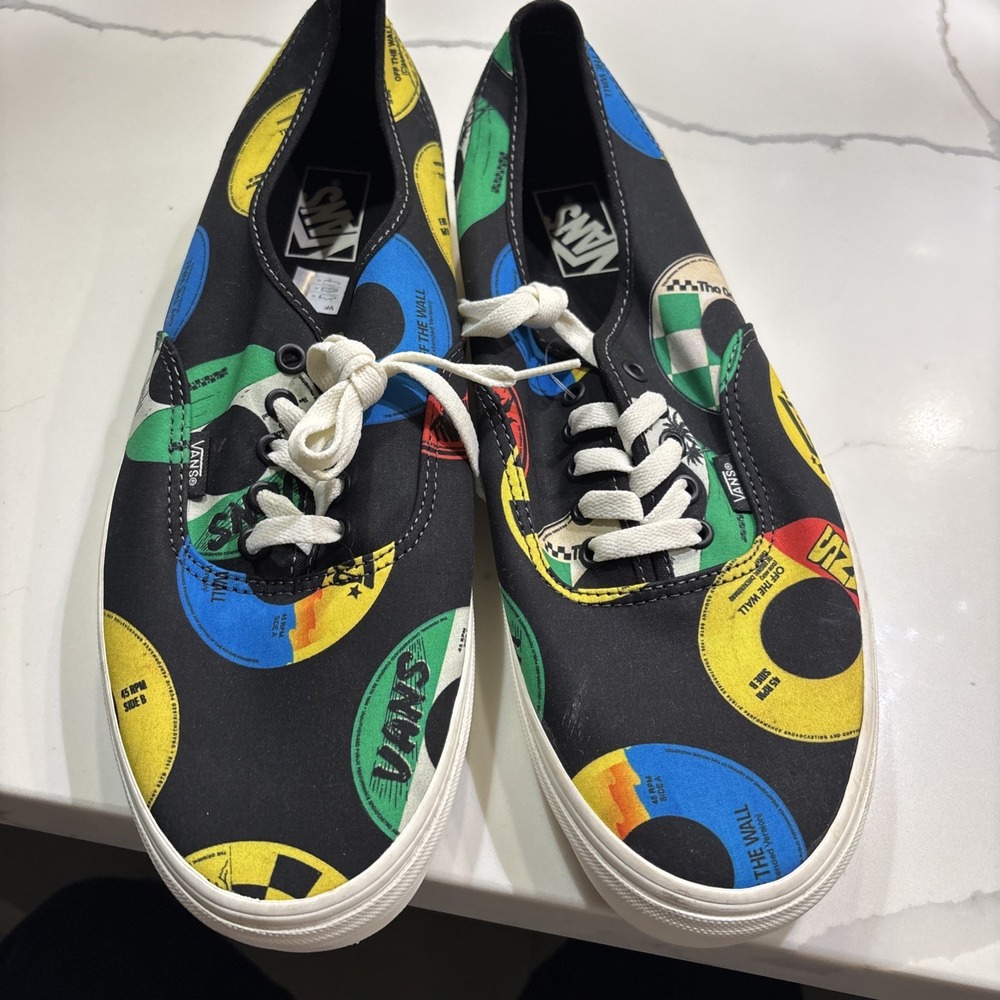 vans authentic Stacks Récord Print Men Size 13